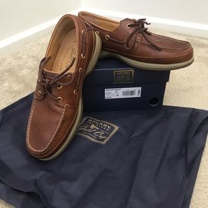 Sperry Top-Sider Gold Cup boat shoes 2 Eye Cognac